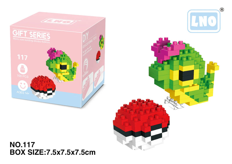 Pokemon Small Blocks Nanoblock Charizard Kyogre Groudon Rayquaza Model Education Graphics Toys for Kids Birthday Gift Toys