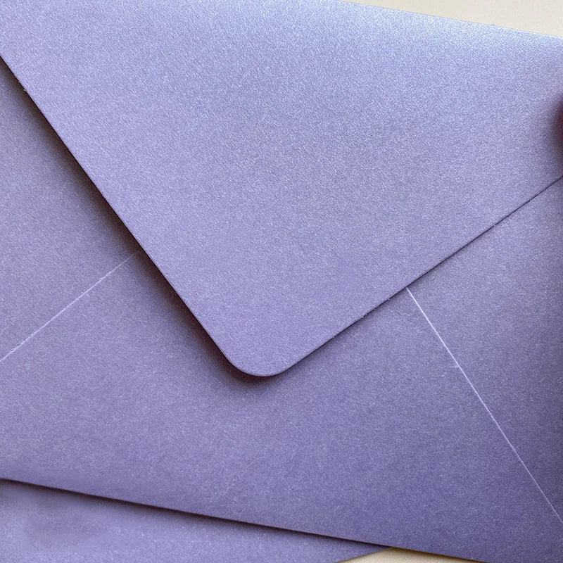 10pcs/lot 14X19CM Blank Envelope Pearl Paper Envelope for Wedding Party Invitation Greeting Cards Gift Envelopes Customized