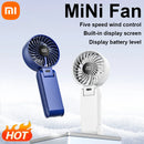 Xiaomi Personal Fan Handheld Portable Small Hand Fan Cool Accessories Foldable Air Cooling Stuff Desk Food Cooler for Kid Adult