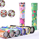 6 Pcs Large Kids Party Favor Kaleidoscope Toys Birthday Souvenirs Thanksgiving Easter Kindergarten Back to School Gifts Prizes