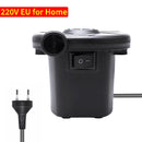 Electric Inflatable Pump 220V/12V Quick Air Filling Compressor With 3 Nozzles for Auto Car Camping Life Buoy Boat Cushion