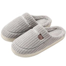New Women Men Autumn Winter Warm Slippers Home Bedroom Casual Non Slip Shoes Couples Indoor Soft Sole Cotton Plush Slides