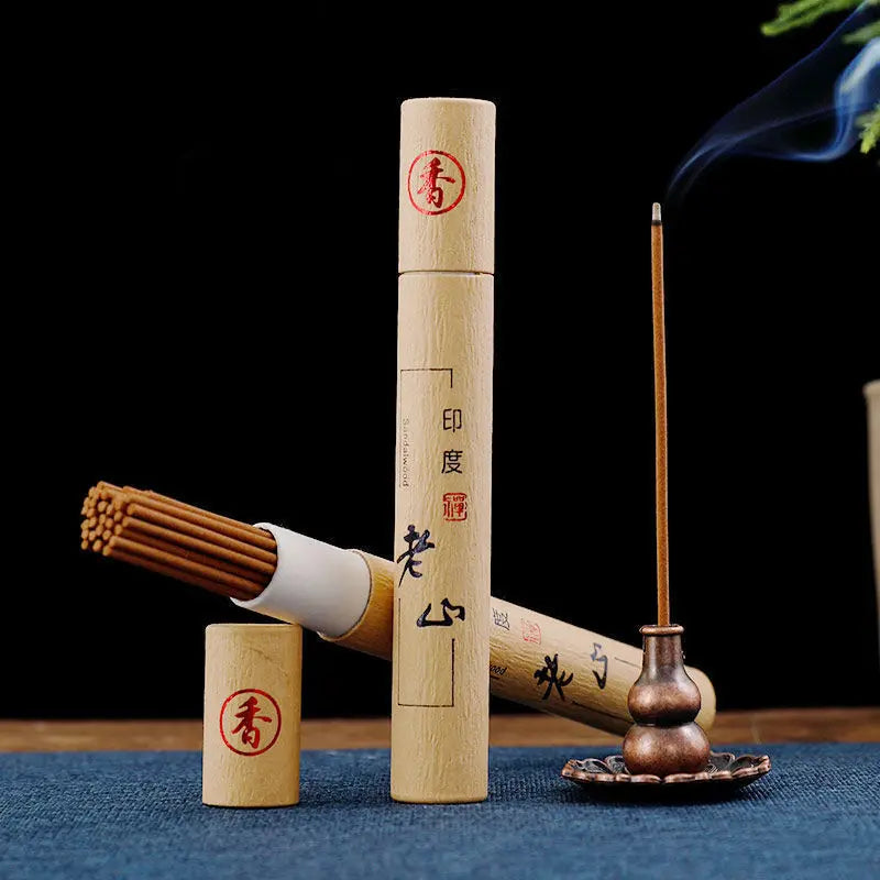 10,5 cm natural thread incense can burn for about 15 - 25 minutes, domestic indoor natural sandalwood, water sinking, agar incense, black Agar incense, various optional, deodorization dur