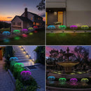 Solar garden lights, outdoors lights, jellyfish lights, luminous, charging, Christmas lamp and garden decorative lights