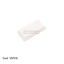 Marumine 50PCS Tile Special 1x2 Ingot Bar Gold Money Pirate MOC Brick Part 99563 Assembles Particles Building Blocks Accessories