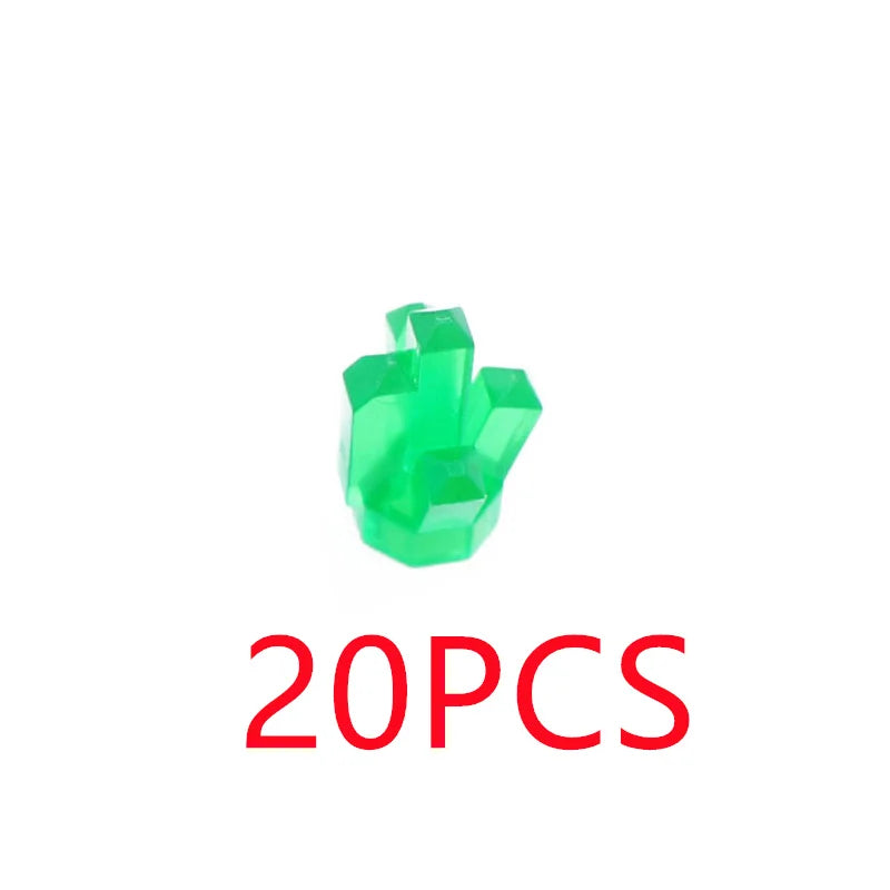 MOC Building Blocks Figures Accessories Cash Dollar Coin Bag Model Gold Silver Bar Colored Diamond Treasure Box Series Coffer