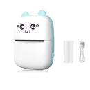 Mini Printer, Portable Thermal Photo Printer, Inkless Sticker Maker Machine for Notes, Photos, Stickers, Labels