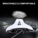 WEST BIKING Bicycle Saddle Seat Road Mountain Bike Cushion For Men Women PU Leather Shockproof Racing Saddle MTB Cycling Saddles