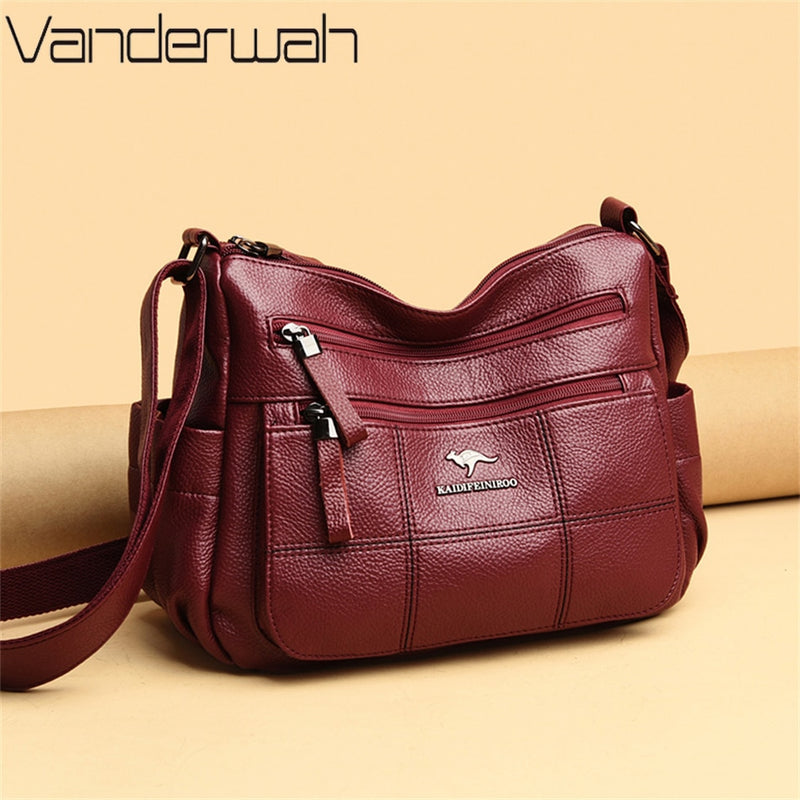 Luxury Brand Handbags Women Genuine Bags Designer High Quality Cowhide Leather Crossbody Shoulder Bags 2022 Shoulder Casual Tote