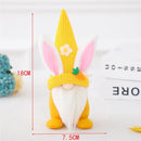 Easter Faceless Gnome Rabbit Doll Cartoon Home Easter Ornament Bunny Doll Easter Party Gifts