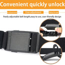 Men's Belt Magnetic Quick Release Buckle Tactical Belt Nylon Webbing Multifunctional Outdoor Work Belt Casual Sports Canvas Belt