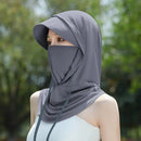 Men Breathable Full Head Mask Women Summer Sun Protection Cooling Long Balaclava Face Mask Neck Cover for Cycling Fishing