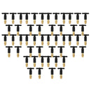 5-100Pcs Outdoor Misting Cooling System Garden Irrigation Watering 1/4'' Brass Atomizer Nozzles 4/7mm Hose Garden Sprinkler Head