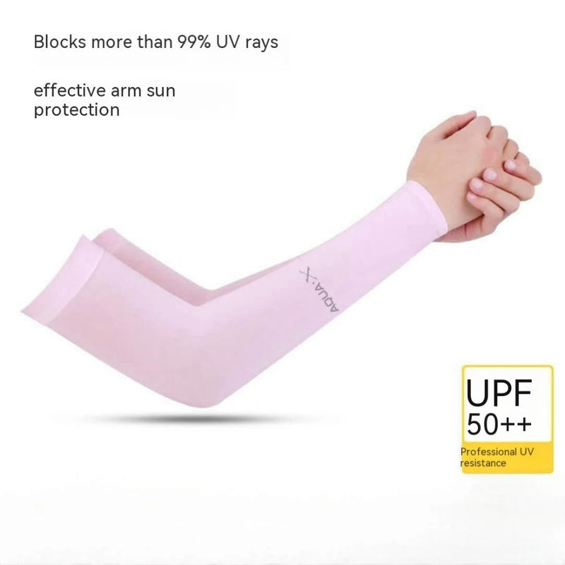 3 Pairs Breathable Sun Protection Sleeves - UV Arm Sleeves for Women and Men, Volleyball Arm Sleeves, Outdoor Cooling Sleeves