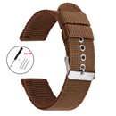 16mm 18mm 20mm 22mm 24mm Nylon Woven Strap for Omega for Seiko Wristband Military Sport Watch Band Canvas Belt Men's Accessories
