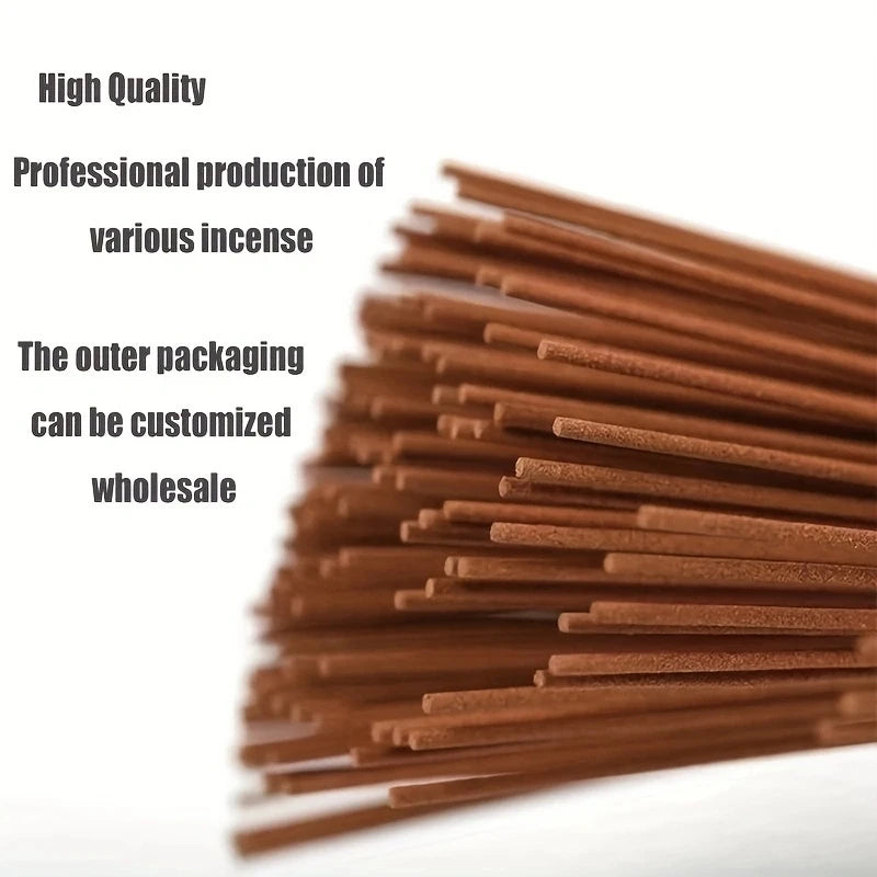 40Pcs Home Incense Stick Natural Sandalwood Incense Sticks  Aroma Blessing Ceremony Pray Buddha Incense