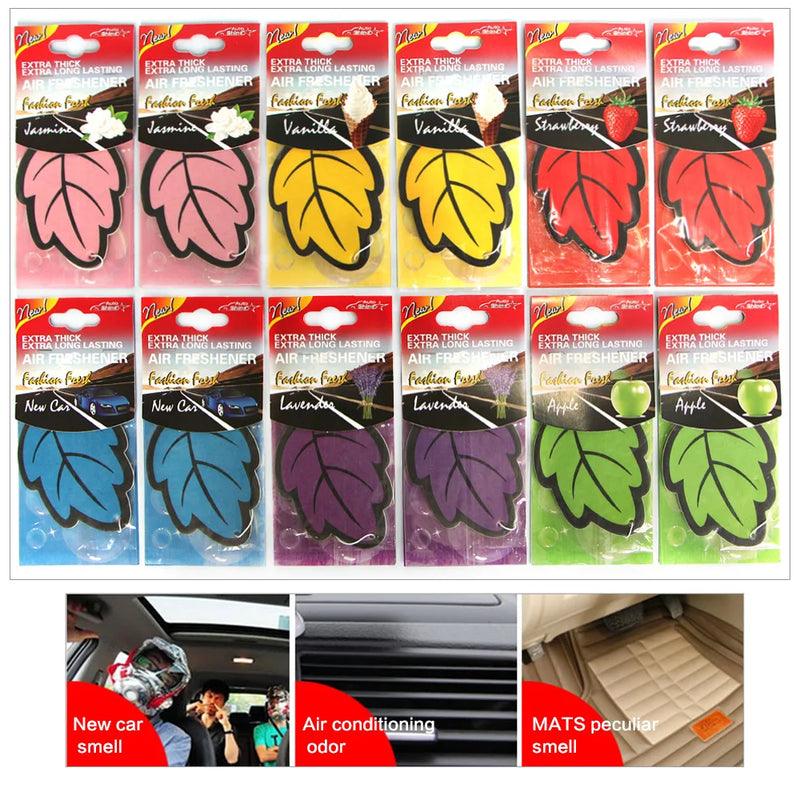 6/18 Pcs  of car perfume air conditioner clip pendant car aromatherapy long-lasting aromatherapy car special air freshener