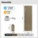 Naturehike Inflatable Mat 3.2/5.8/8.8 R Value Outdoor Ultralight Sleeping Pad Camping Portable Tent Single Moisture-proof Mats