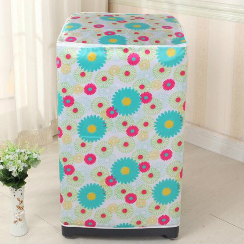 Home Automatic Impeller Roller Dust Cover Front Open Waterproof Washing Machine Cover Sunscreen  For Drum Accessories 56*61*82cm