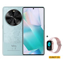 Cubot Hafury Meet, Smartphone Android, 6.67" 120Hz AMOLED Curved Screen, 24GB RAM(12GB+12GB), 256GB ROM, Helio G99,100MP,NFC,