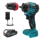 PATUOPRO 10mm New 2In1 Cordless Electric Screwdriver Rechargeable Drill Driver Multifunctional Power Tool For Makita 18V Battery