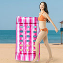 Inflatable Water Sleeping Bed PVC Floating Lounger Air Mattress Foldable Swimming Pool Air Mattress for Swimming Pool Party