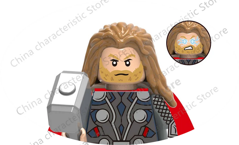 XH1290 Movie animation Thor Thunder blocks minifigure action figure education for children Toy building block gifts XH1275