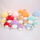 Mushroom Plush Toys Cute Mushroom Plushie Stuffed Plants Kawaii Soft Pillows Home Decor Kids Gift Red/Pink /Blue Mushroom Doll