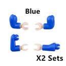 MOC Military Building Blocks Soldiers Figures Special Accessories Squatting Posture Arm Hand Kit Bricks Toys For Kid Gifts O020