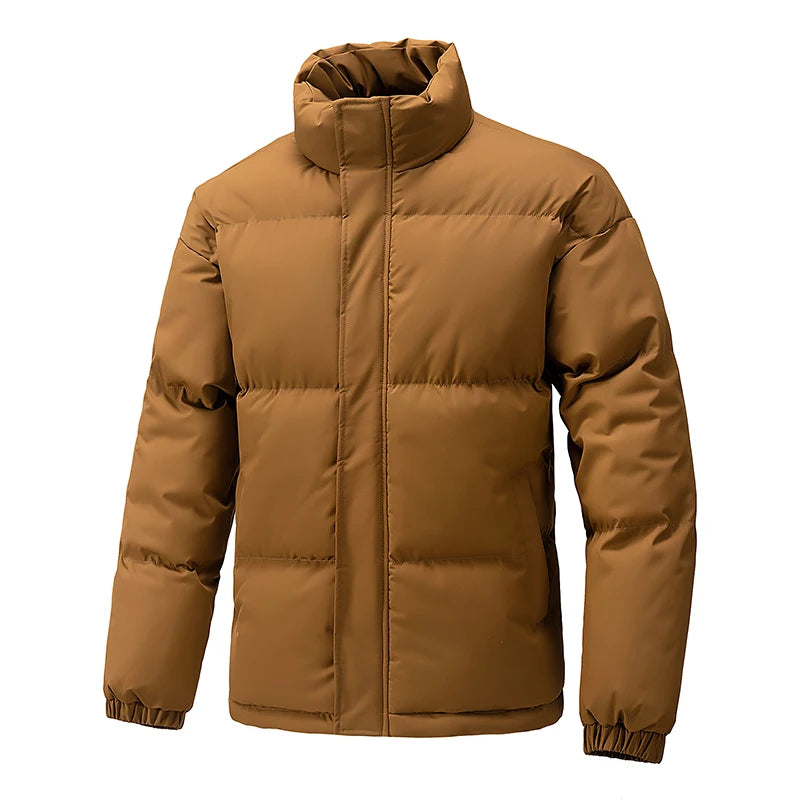 Winter Parka Jackets Men Cotton Coats Black Plus Size 6XL 7XL 8XL Oversize 2024 Thick Warm Stand Collar Windbreaker Loose