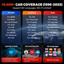 KINGBOLEN K8 Elite Bidirectionnal OBD2 Scanner ECU Coding CANFD FCA 40+ Service All System Diagnostic Tools Lifetime Free Update