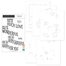 New Garden Bunny Tulip Flower Clear Stamps Metal Cutting Dies Stencil for Decorating Scrapbook Diy Paper Card 2024 Spring Easter