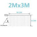 3x3/6x3/10x3m LED Icicle String Lights Christmas Fairy Lights Garland Outdoor Home For Wedding/Party/Curtain/Garden Decoration