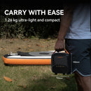 AIRBANK PUFFER Pro 20PSI Rechargeable Air SUP Pump for Inflatable Tent SUP PVC Boat Kayak Accessories for Surfing Kite Mattress