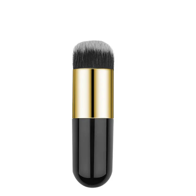 2023 New Chubby Pier Foundation Brush Flat Cream Makeup Brushes Professional Cosmetic Make-up Brush