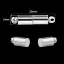 2 Sets Locking Strong Magnetic Clasps Magnet End Clasp Connectors For Jewelry Making DIY Bracelet Necklace Extender Accessories