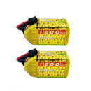 2PCS CNHL 6S 22.2V Lipo Battery 1300mah 1500mah 130C with XT60 Plug For Quadcopter Drone Airplane RC FPV Helicopter Hobby
