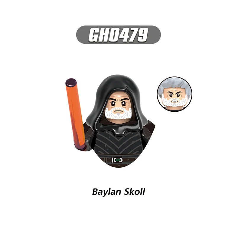 G0161 Baylan Skoll Building Blocks Sabine Wren Bricks Guard Thrawn Figures Captain Enoch Mini Shin Hati Figurines Toys