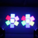 7x40W 4 in1 RGBW Bee Eye  LED Beam + Wash  Zoom testa mobile DMX per NightClub Dj Disco Party Bar Stage Lighting