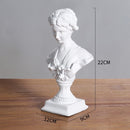 ERMAKOVA Resin Venus Figurine Roman Venus Goddess De Milo Aphrodite of Milos Ancient Greek Statue Home Office Decoration