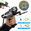 Professional Slingshot Metal Laser Fishing Hunting Catapult Outdoor Shooting Sports High Duty Powerful Sling Shot Arrow Rest