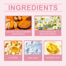 40PCS Turmeric Kojic Acid Cleansing Pads Exfoliating Pad Reduce Acne Brighten Skin Face Washing Tool Facial Cleanser Sponges