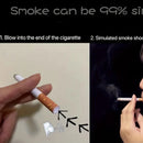 Simulated smoke that can blow out smoke, funny prank toys, holiday gatherings, party role-playing props, movies, games, anime pr