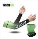 Outdoor Sun Protection Minimalist Men's Breathable Arm Protectors European And American Ice Mask Patterns, Versatile Sleeve