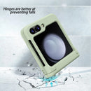 Flip Cover Card Insertion Phone Case For Samsung Galaxy Z Flip 5 Galaxy Z Flip 3 4 Flip 6 Shockproof Fall prevention Phone Cover