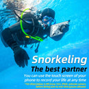 IP68 Waterproof Phone Case For iPhone 16 15 14 13 12 11 Pro Max Samsung S25 S24 Universal Self-Check Underwater Diving Airbag