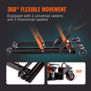 SucceBuy Steel Hydraulic Motorcycle Jack Stand 1500LBS ATV Scissor Lift Jack 4.7"-15" Scissor Lift Jack Stand for Motorcycle ATV