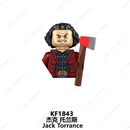 SAW Horror Movie Jack Ripper Mini Action Figures Building Blocks Brick Models Silent Hill Horrifying Chainsaw Man Halloween Toys
