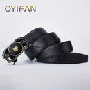 Business Men's Belt Genuine Luxury Brand Belt Metal Buckle Belt High Quality Genuine Leather Belt with Casual Pants Jeans