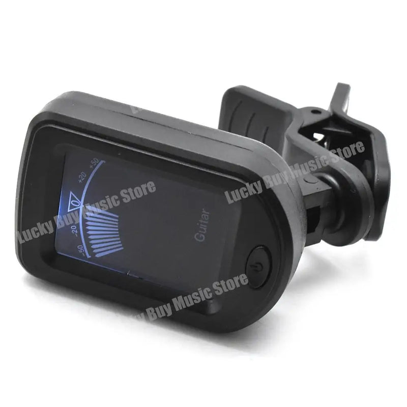 1Pcs Clip-On Digital Guitar Tuner 360 Degree Rotatable LCD Guitarra Tuner Portable Universal LCD Display Digital Tuner